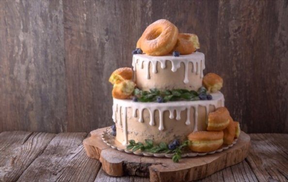 donnut wedding cake