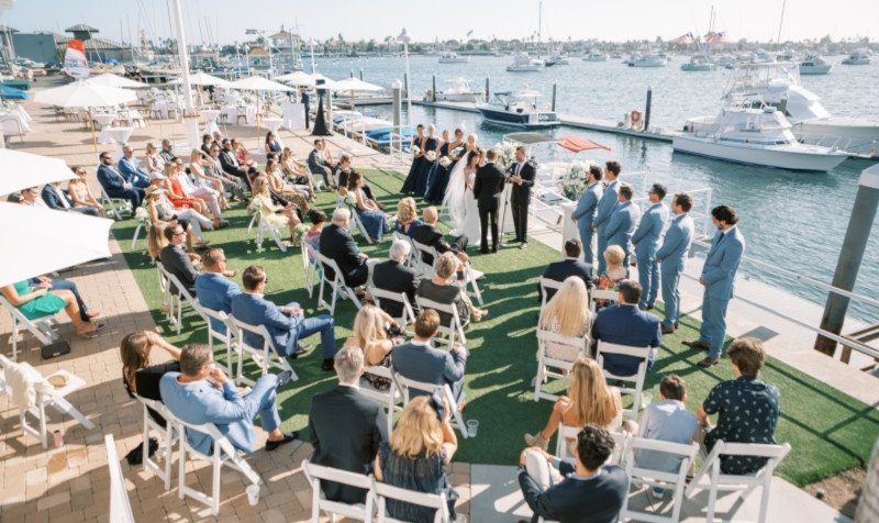 свадьба в яхт-клубе